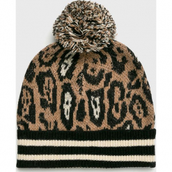 Scotch & Soda - Czapka. Szare czapki zimowe damskie Scotch & Soda, z bawełny. Za 169,90 zł.