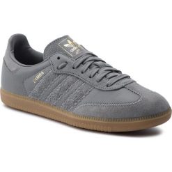 Buty adidas - Samba Og Ft BD7963 Grethr/Grethr/Goldmt. Szare sneakersy męskie Adidas, na co dzień, bez wzorów, ze skóry, klasyczne, bez zapięcia. Za 399,00 zł.