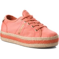 Espadryle NAPAPIJRI - Hope 16738583 Coral N53. Pomarańczowe espadryle damskie Napapijri, bez wzorów, ze skóry ekologicznej, bez obcasa, na obcasie. W wyprzedaży za 159,00 zł.