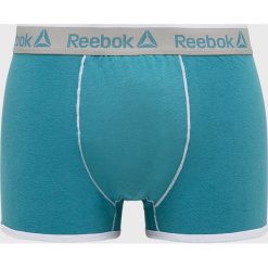 Reebok - Bokserki (2-pack). Szare bokserki męskie Reebok, bez wzorów, z elastanu. W wyprzedaży za 59,90 zł.