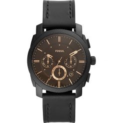 Zegarek FOSSIL - Machine FS5586 Black/Black. Czarne zegarki męskie Fossil, ze stali. Za 769,00 zł.