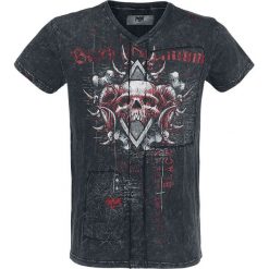 T-shirty męskie: Black Premium by EMP Hades T-Shirt czarny/szary