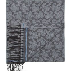 Szal męski 87-7M-X03-X7. Szare szaliki męskie Wittchen, bez wzorów, eleganckie. Za 139,90 zł.