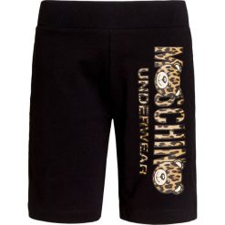 Szorty MOSCHINO UNDERWEAR. Czarne szorty damskie Moschino Underwear, bez wzorów, z bawełny. W wyprzedaży za 324,00 zł.