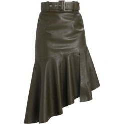 Spódniczki: Topshop BELTED Spódnica trapezowa khaki