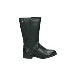 Kozaki Dziecko Xti Buty 55888 dziewczynka czarny. Czarne kozaki dziewczęce Xti, bez wzorów, bez obcasa. W wyprzedaży za 158,48 zł.