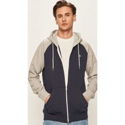 Quiksilver - Bluza. Niebieskie bluzy męskie Quiksilver, s, bez wzorów, z bawełny, z kapturem, bez rękawów, z kapturem. Za 239,90 zł.