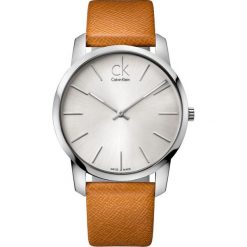 ZEGAREK CALVIN KLEIN City K2G21138. Szare zegarki męskie marki Calvin Klein, ze stali. Za 739,00 zł.