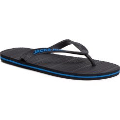 Japonki JACK&JONES - Jfwbasic 12169362 Anthracite. Szare klapki męskie Jack&Jones, z tworzywa sztucznego, bez zapięcia. Za 49,00 zł.