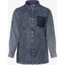 ONLY Carmakoma - Bluzka damska – Carfieke, niebieski. Niebieskie bluzki damskie Only Carmakoma, bez wzorów, bez kołnierzyka, bez rękawów. Za 219,95 zł.