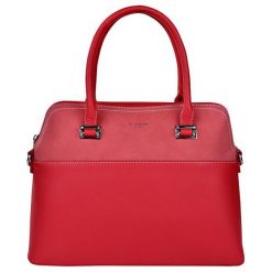 David Jones Torebka Damska Red 5909-1. Czerwone torebki klasyczne damskie marki David Jones, bez wzorów, bez dodatków. Za 172,00 zł.