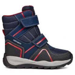 Geox Buty Zimowe Za Kostkę Chłopięce Orizont 26 Ciemny Niebieski. Niebieskie buty chłopięce zimowe marki Geox, z gumy, za kostkę. Za 369,00 zł.