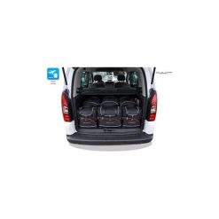 CITROEN BERLINGO, 2008- TORBY DO BAGAŻNIKA 6 SZT KJUST - 7010019. Torby podróżne KJUST, bez wzorów, z kauczuku, klasyczne. Za 1489,00 zł.