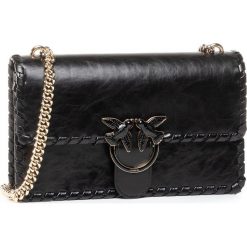 Torebka PINKO - Love Classic Twist Cl. PE 20 PLTT 1P21MF Y5GB Black Z99. Czarne torebki klasyczne damskie Pinko, bez wzorów, ze skóry, wizytowe, na ramię, bez dodatków. W wyprzedaży za 969,00 zł.