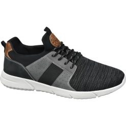 Sneakersy męskie Memphis One czarne. Czarne sneakersy męskie Memphis One, bez zapięcia. Za 119,90 zł.