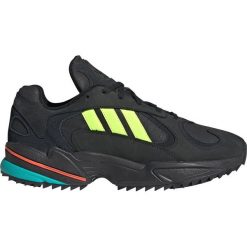 Adidas Originals Yung-1 Tenisówki Czarny. Czarne trampki męskie adidas Originals, bez wzorów, ze skóry, bez zapięcia. Za 516,95 zł.