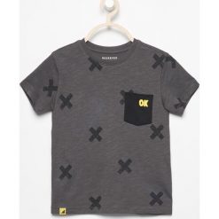 T-shirty chłopięce: T-shirt z kieszonką – Szary