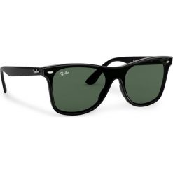 Okulary przeciwsłoneczne RAY-BAN - Blaze Wayfarer 0RB4440N 601/71 Black/Green Classic. Czarne okulary przeciwsłoneczne damskie Ray-Ban. W wyprzedaży za 419,00 zł.