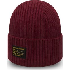 New Era - Czapka. Brązowe czapki męskie marki New Era, z wełny. W wyprzedaży za 99,90 zł.