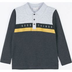 Coccodrillo - Longsleeve dziecięcy 92-122 cm. Szare t-shirty chłopięce COCCODRILLO, z nadrukiem, z dzianiny, z długim rękawem. Za 55,90 zł.