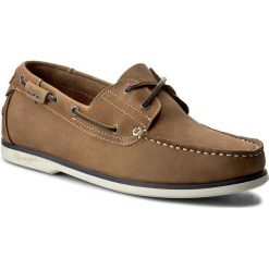 Mokasyny WRANGLER - Ocean Leather WM171120 Tdm 108. Brązowe mokasyny męskie Wrangler, z nubiku. W wyprzedaży za 239,00 zł.