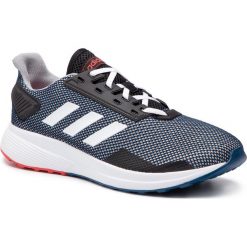 Buty adidas - Duramo 9 F37010 Legmar/Ftwwht/Actred. Niebieskie buty sportowe męskie Adidas, z tworzywa sztucznego, bez zapięcia, do biegania. W wyprzedaży za 189,00 zł.