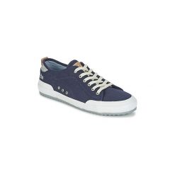 Buty TBS ELOUAN. Niebieskie trampki męskie TBS, bez wzorów, bez zapięcia. Za 188,30 zł.