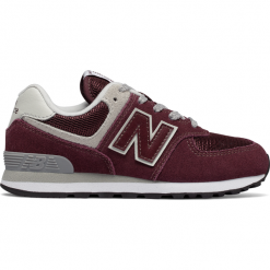 New Balance GC574GB. Brązowe buciki niemowlęce New Balance, z materiału, bez zapięcia. W wyprzedaży za 169,99 zł.