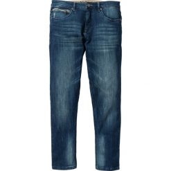 Jeansy męskie: Dżinsy ze stretchem Slim Fit Straight bonprix niebieski