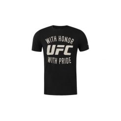 T-shirty z krótkim rękawem Reebok Sport Koszulka UFC Pride. Czarne koszulki męskie marki Reebok Sport, s, bez wzorów, sportowe, bez kołnierzyka, krótkie. Za 139,00 zł.