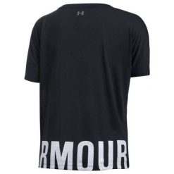 Topy sportowe damskie: Under Armour Koszulka damska Threadborne Train Oversize czarna r. S (1290676-001)