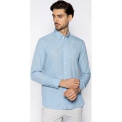 Koszula Calvin Klein Poplin Shirt K10K105284. Niebieskie koszule męskie Calvin Klein, m, bez wzorów, z bawełny, casualowe, bez kołnierzyka, bez rękawów. Za 299,00 zł.