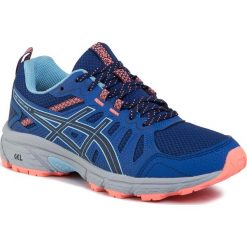 Buty ASICS - Gel-Venture 7 1012A476 Blue Expanse/Heritage Blue 400. Niebieskie buty sportowe damskie Asics, z materiału, sportowe, do biegania. W wyprzedaży za 229,00 zł.