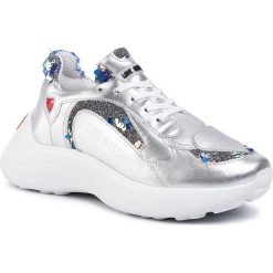 Sneakersy LOVE MOSCHINO - JA15296G1AIM290B Na./Lam. Szare półbuty damskie Love Moschino, ze skóry. Za 949,00 zł.