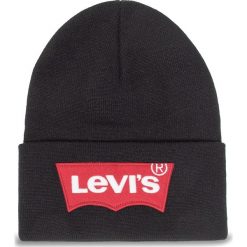 Czapka LEVI'S® - 228633-11 59. Czarne czapki damskie na zimę, bez wzorów, z materiału. Za 89,00 zł.