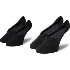 Zestaw 2 par stopek unisex LEVI'S - 37157-0187 Anthracite Melange/Black. Szare skarpetki damskie bez wzorów, z elastanu. Za 29,00 zł.