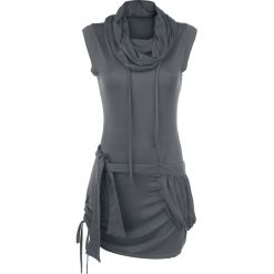 Forplay High Neck Dress Sukienka ciemnoszary. Szare sukienki balowe marki Forplay, s. Za 94,90 zł.