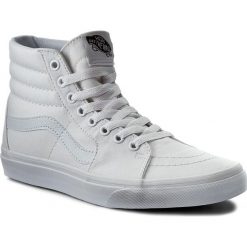 Sneakersy VANS - Sk8-Hi VN000D5IW00 True White. Białe półbuty damskie Vans, na co dzień, bez wzorów, z gumy, klasyczne, bez zapięcia. W wyprzedaży za 299,00 zł.