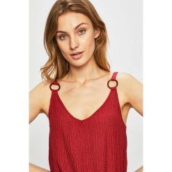 Tally Weijl - Top. Czarne bluzki damskie TALLY WEIJL, s, bez wzorów, z elastanu, bez kołnierzyka, bez rękawów. W wyprzedaży za 37,90 zł.