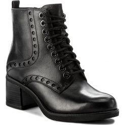 Botki TAMARIS - 1-25124-39 Black 001. Czarne buty zimowe damskie marki Tamaris, ze skóry, na obcasie. W wyprzedaży za 289,00 zł.