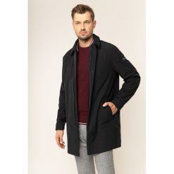 Płaszcz przejściowy Tommy Hilfiger Tailored MERCEDES-BENZ Car TT0TT05794. Czarne płaszcze męskie Tommy Hilfiger Tailored, m, bez wzorów, z elastanu, bez kaptura. W wyprzedaży za 799,00 zł.