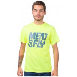 T-shirty męskie: Meatfly T-Shirt Męski S Żółty