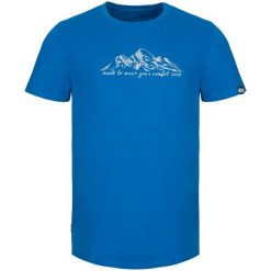 Loap Koszulka Męska Z Krótkim Rękawem Anebo Blue/Grey L. Szare koszulki męskie Loap, m, z nadrukiem, z bawełny, bez kołnierzyka, z krótkim rękawem, krótkie. W wyprzedaży za 59,00 zł.