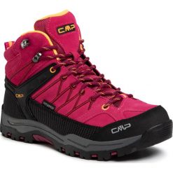 Trekkingi CMP - Kids Rigel Mid Trekking Shoes Wp 3Q12944J Bouganville/Goji 06HE. Różowe śniegowce dziewczęce CMP, bez zapięcia. Za 299,00 zł.