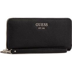 Duży Portfel Damski GUESS - SWVG6 995460 BLA. Czarne portfele damskie Guess, ze skóry ekologicznej. Za 279,00 zł.