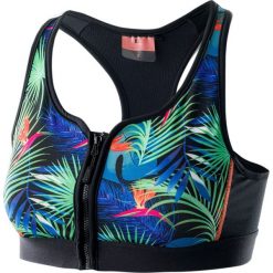 Biustonosze sportowe: IQ Biustonosz DILA WMNS Black/Red orange r. M