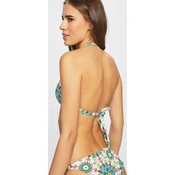 Desigual - Biustonosz kąpielowy. Białe stroje kąpielowe damskie Desigual, s, bez wzorów, z elastanu. W wyprzedaży za 79,90 zł.
