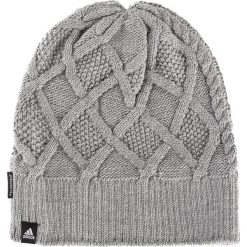 Czapki damskie: Czapka damska adidas – Clmht Lined Bea BR9967 Corhtr/Black/White