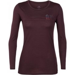 Icebreaker Damski T-Shirt Z Długim Rękawem Tech Lite, Bordowy M. Koszulki damskie termoaktywne Icebreaker. W wyprzedaży za 255,00 zł.