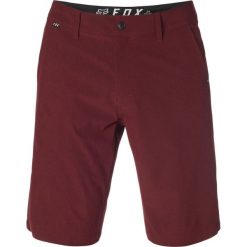 FOX szorty męskie Essex Tech Stretch 36 burgund. Czerwone spodenki i szorty męskie FOX, m, bez wzorów, krótkie. Za 200,00 zł.